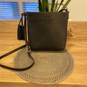 Tory Burch McGraw Leather Crossbody Tote
